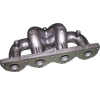 Exhaust manifold logo