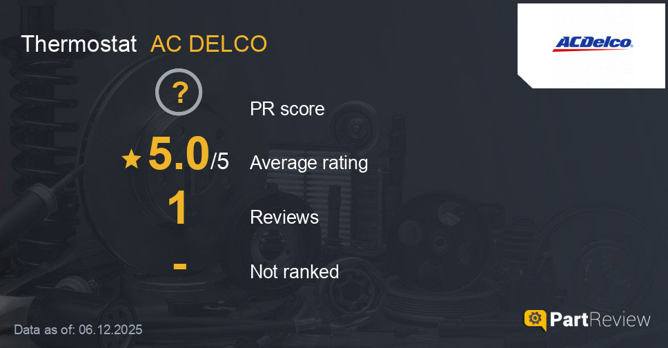 Reviews of AC DELCO thermostat