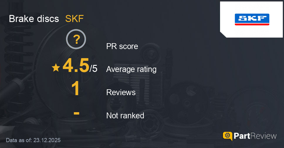 Reviews of SKF brake discs