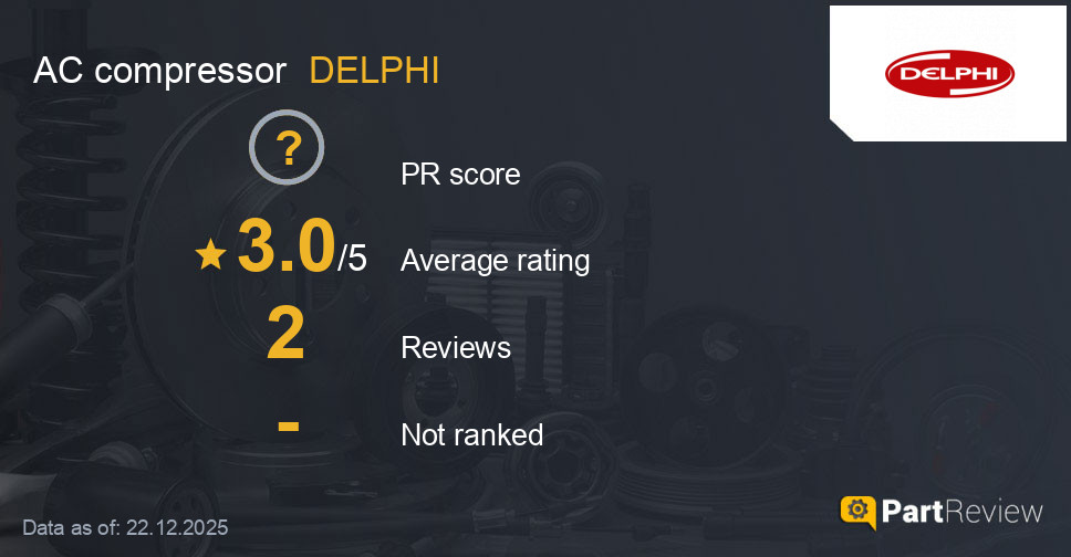 Reviews of DELPHI AC compressor