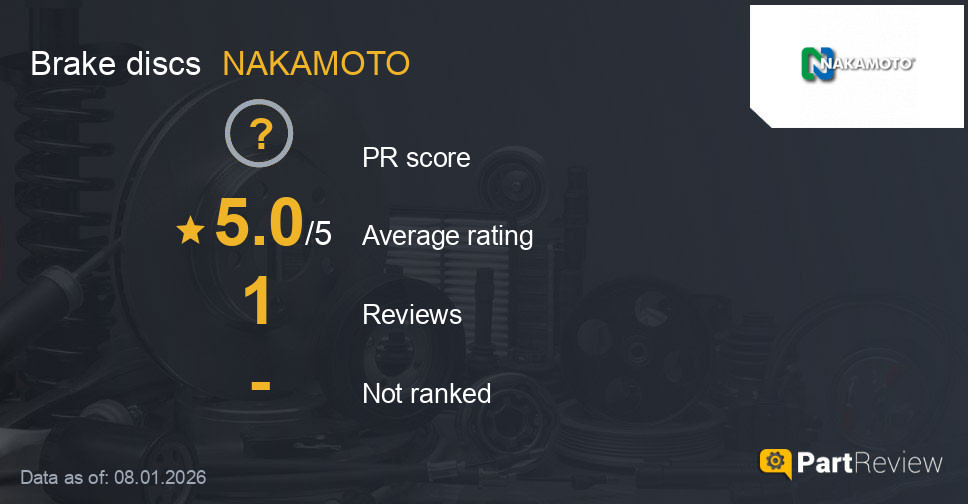 Reviews of NAKAMOTO brake discs