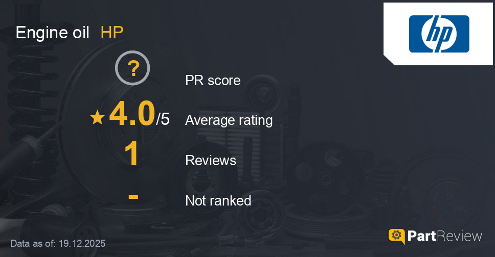 Reviews of HP engine oil