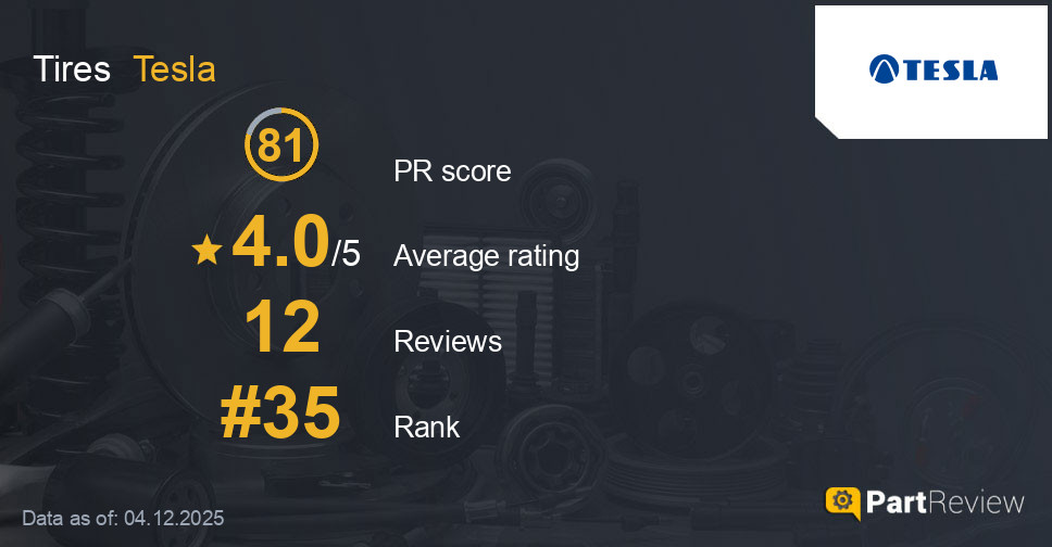 Reviews of Tesla tires