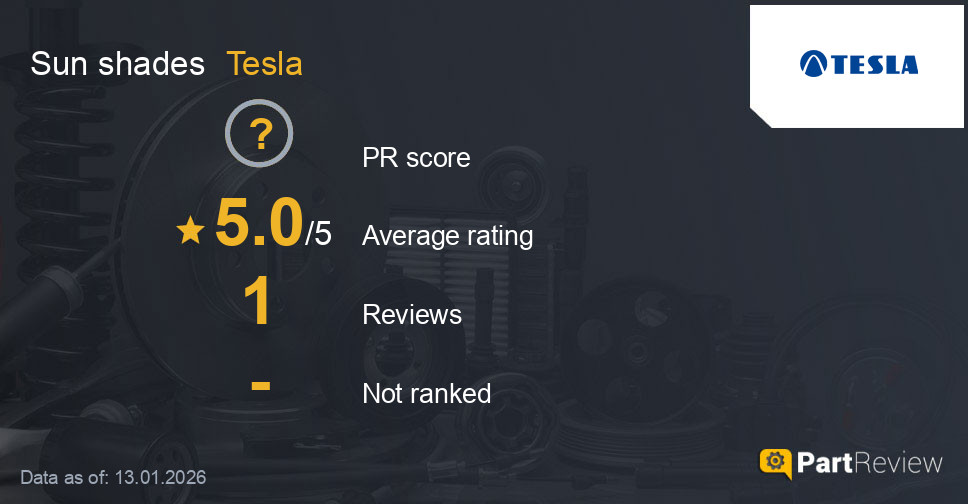 Reviews of Tesla sun shades