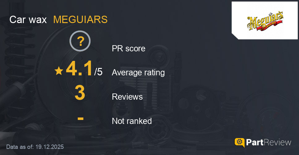 Reviews of MEGUIARS car wax