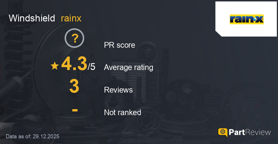 Reviews of rainx windshield