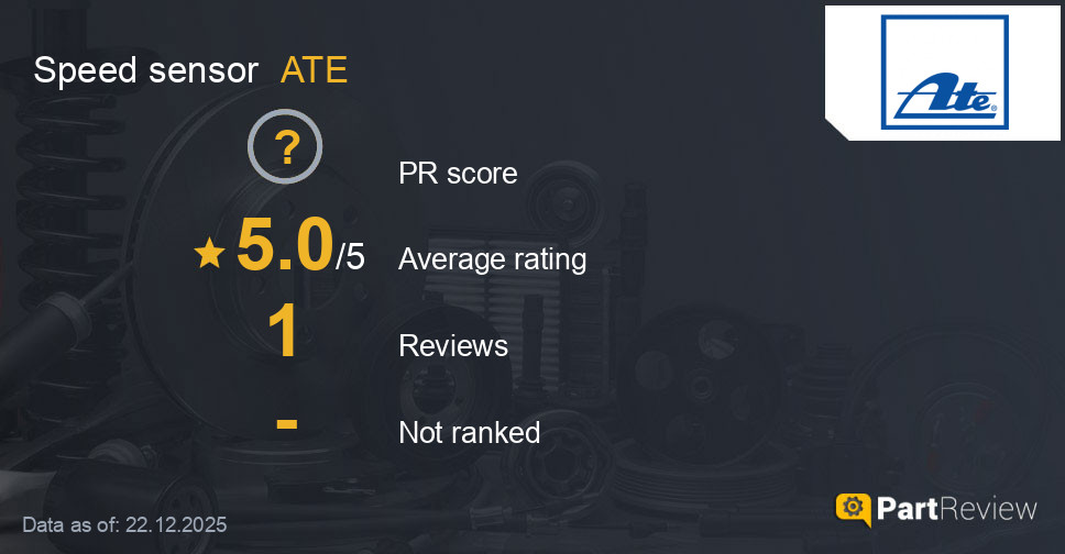 Reviews of ATE speed sensor