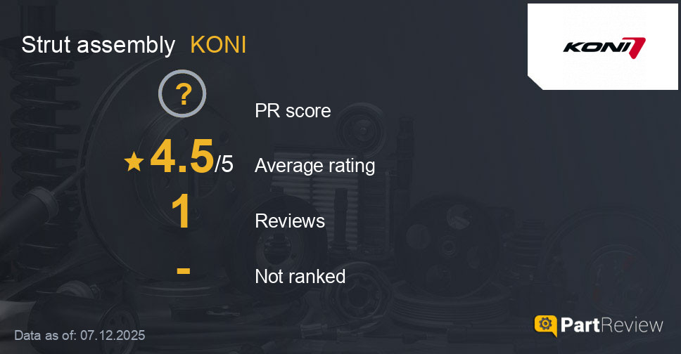 Reviews of KONI strut assembly