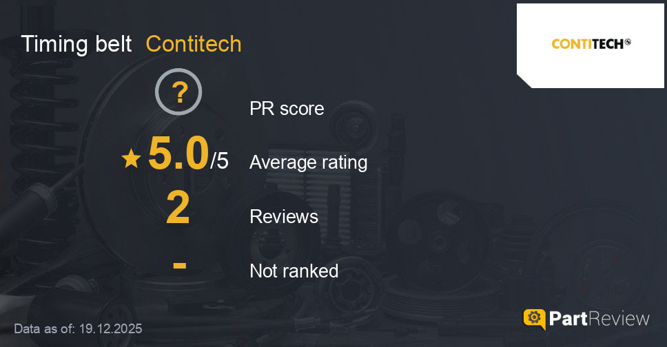 Reviews of Contitech timing belt