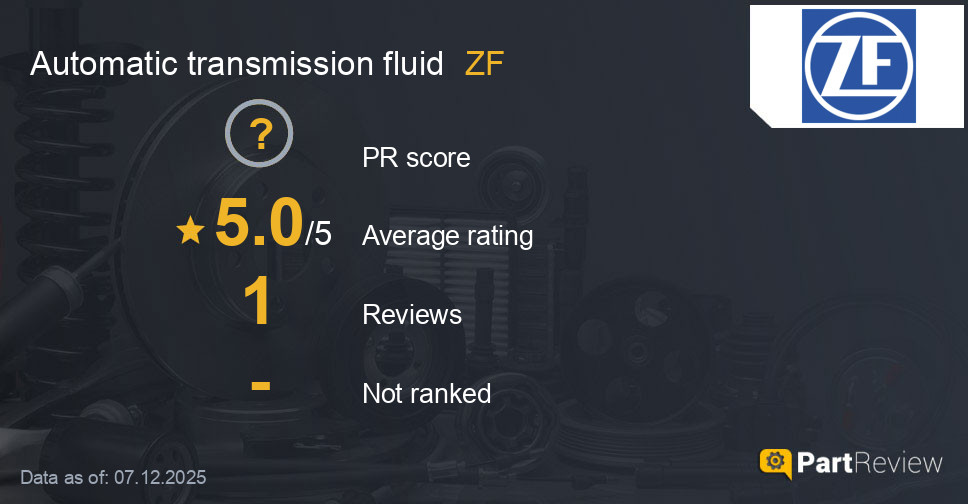 Reviews of ZF automatic transmission fluid