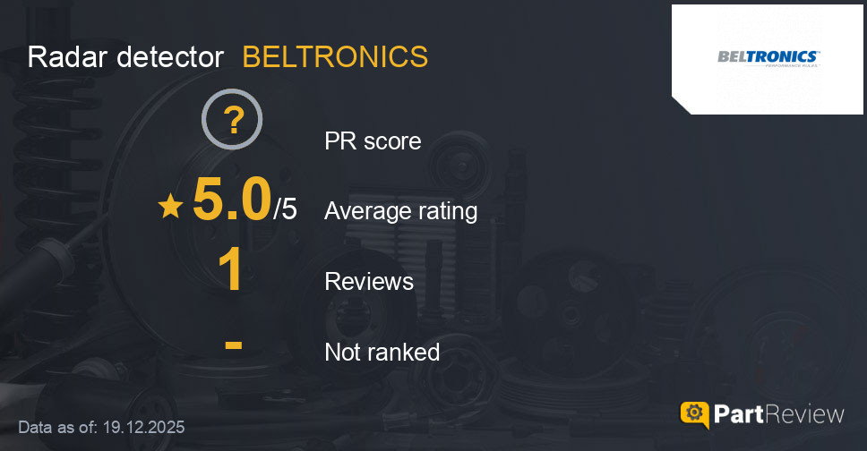 Reviews of BELTRONICS radar detector