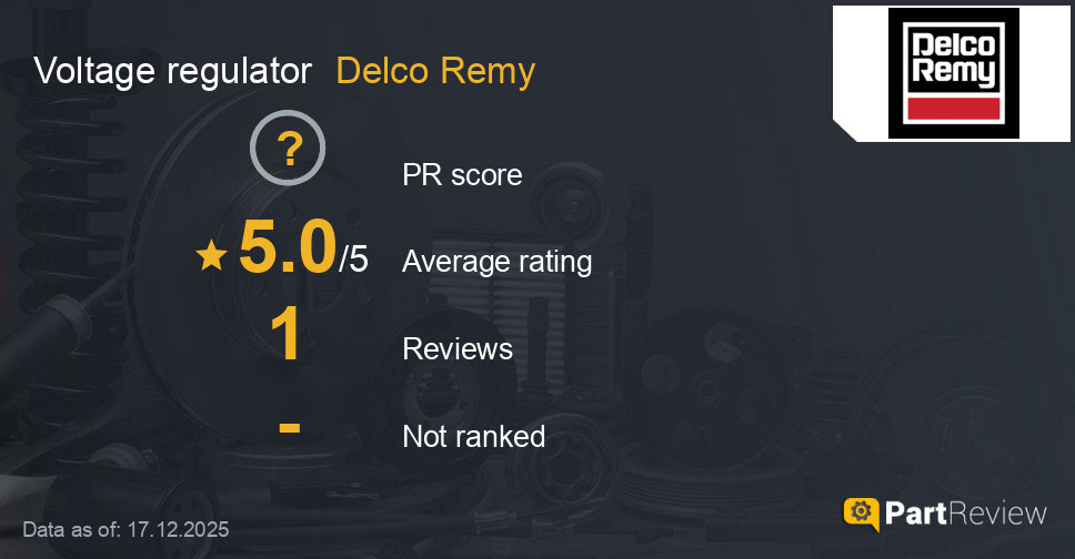 Reviews of Delco Remy voltage regulator