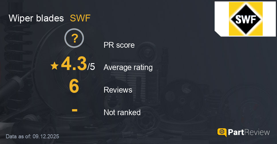 Reviews of SWF wiper blades