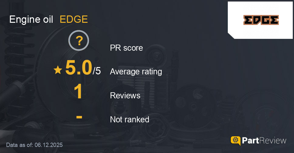 Reviews of EDGE engine oil