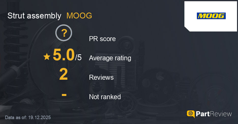 Reviews of MOOG strut assembly