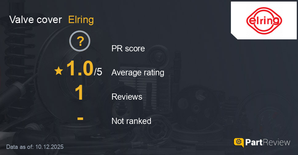Reviews of Elring valve cover