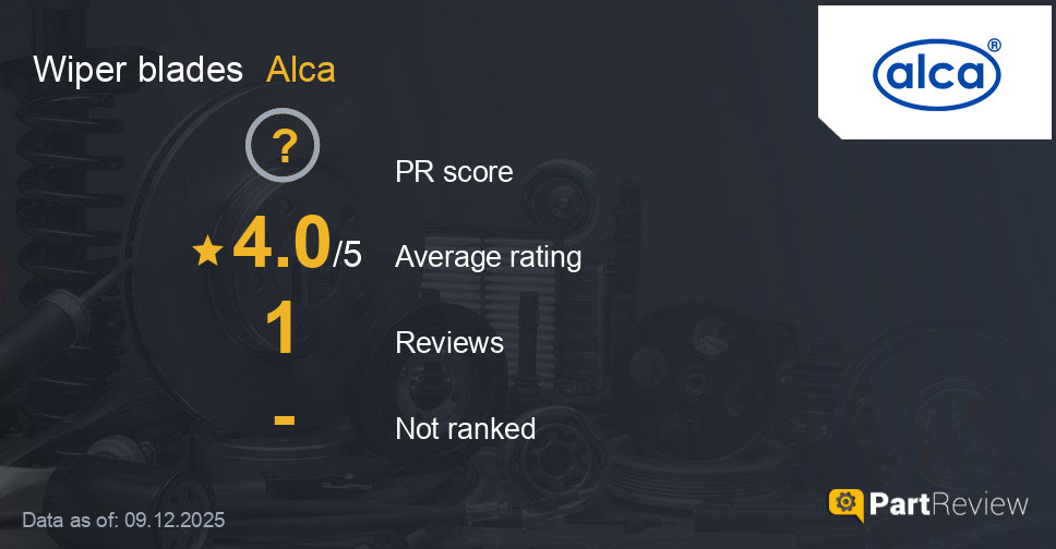 Reviews of Alca wiper blades