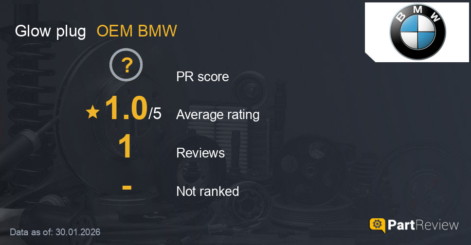 Reviews of OEM BMW glow plug