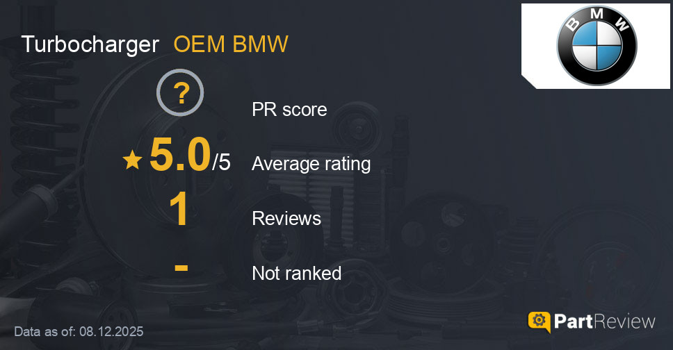 Reviews of OEM BMW turbocharger