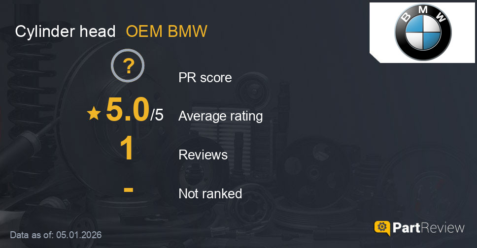 Reviews of OEM BMW cylinder head