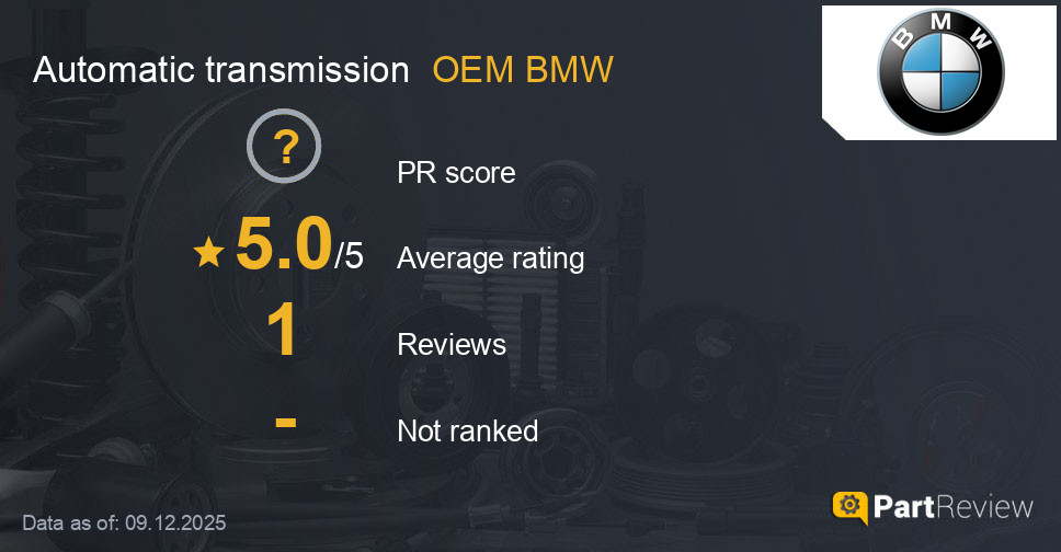Reviews of OEM BMW automatic transmission