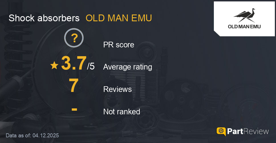 Reviews of OLD MAN EMU shock absorbers