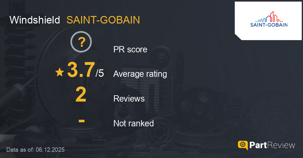 Reviews of SAINT-GOBAIN windshield
