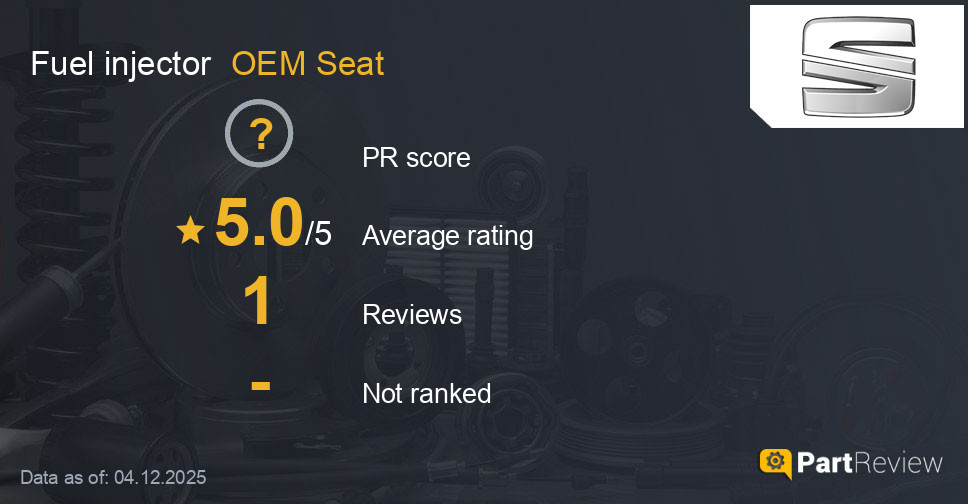 Reviews of OEM Seat fuel injector