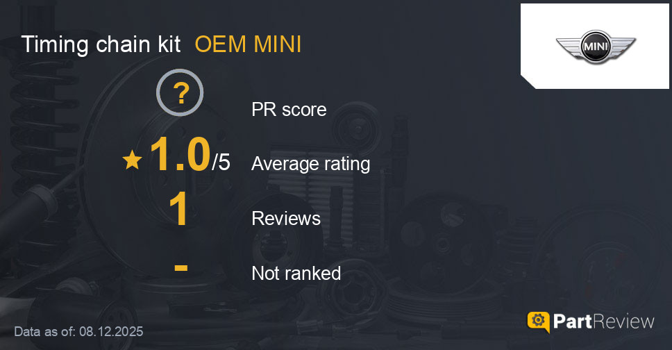 Reviews of OEM MINI timing chain kit