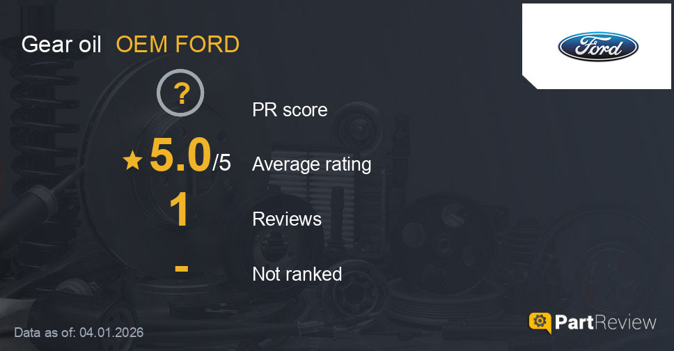 Reviews of OEM FORD gear oil