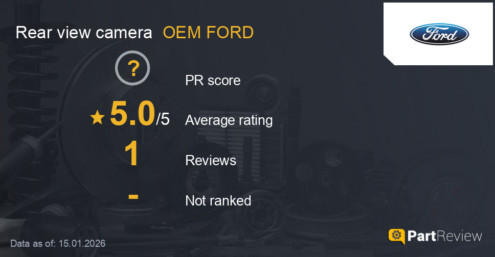 Reviews of OEM FORD rear view camera