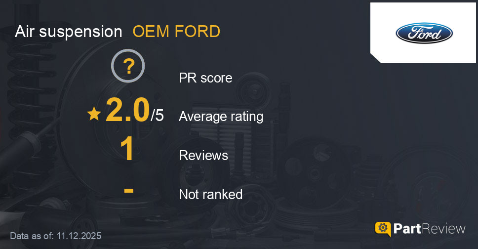 Reviews of OEM FORD air suspension