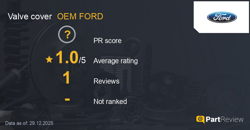 Reviews of OEM FORD valve cover
