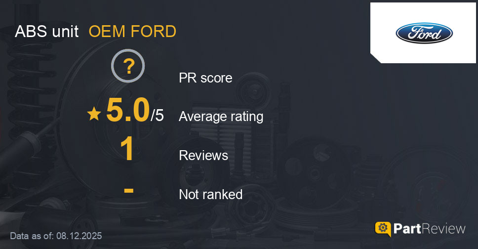Reviews of OEM FORD ABS unit