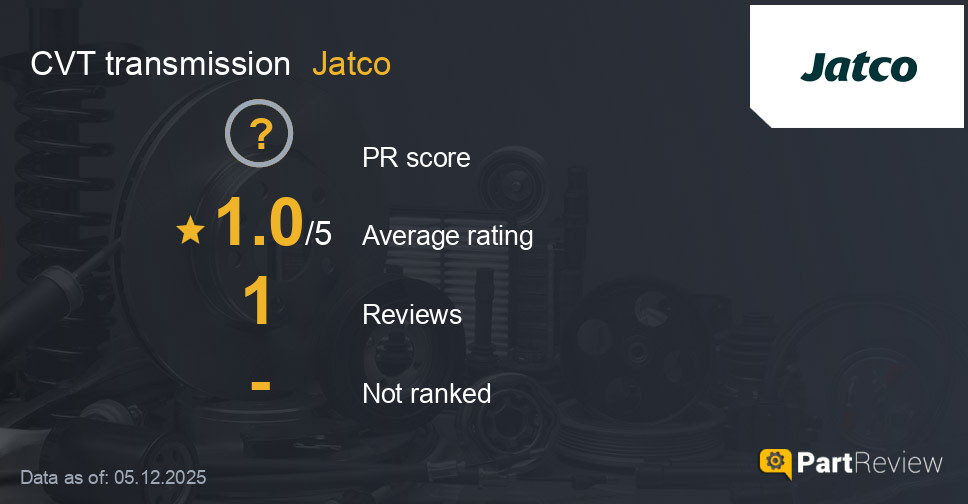 Reviews of Jatco CVT transmission
