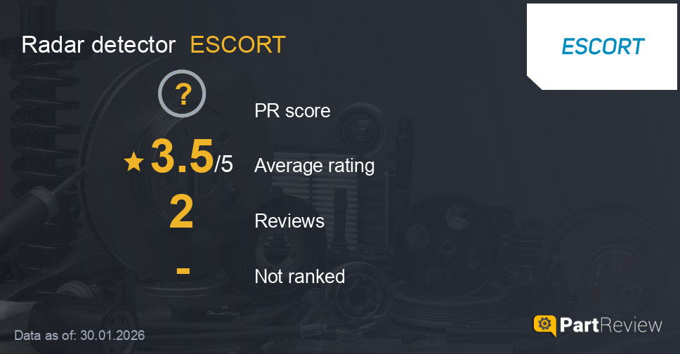 Reviews of ESCORT radar detector