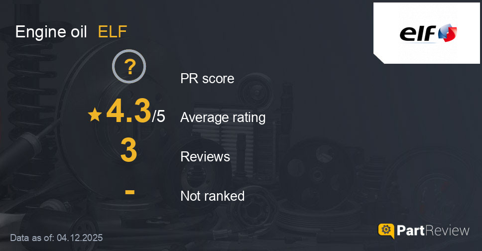 Reviews of ELF engine oil