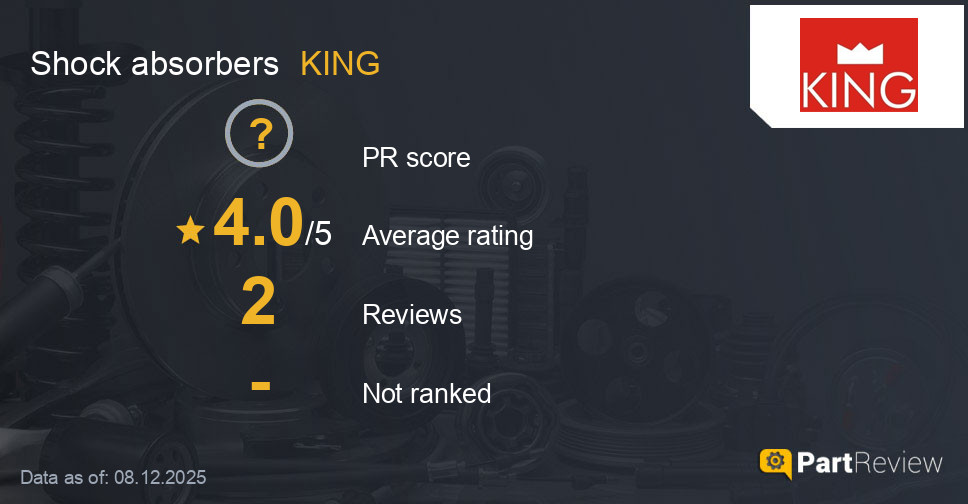 Reviews of KING shock absorbers
