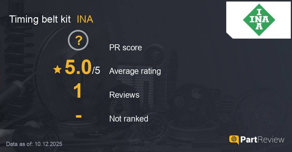 Reviews of INA timing belt kit