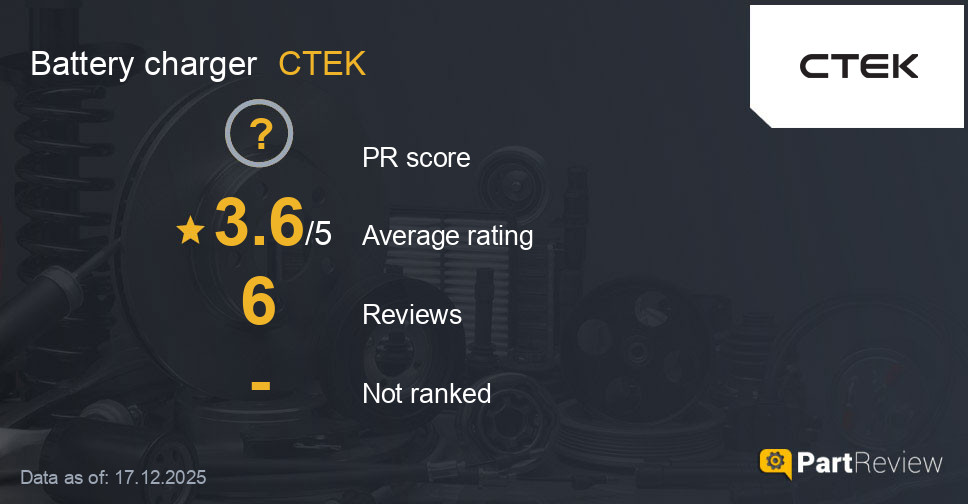 Reviews of CTEK battery charger
