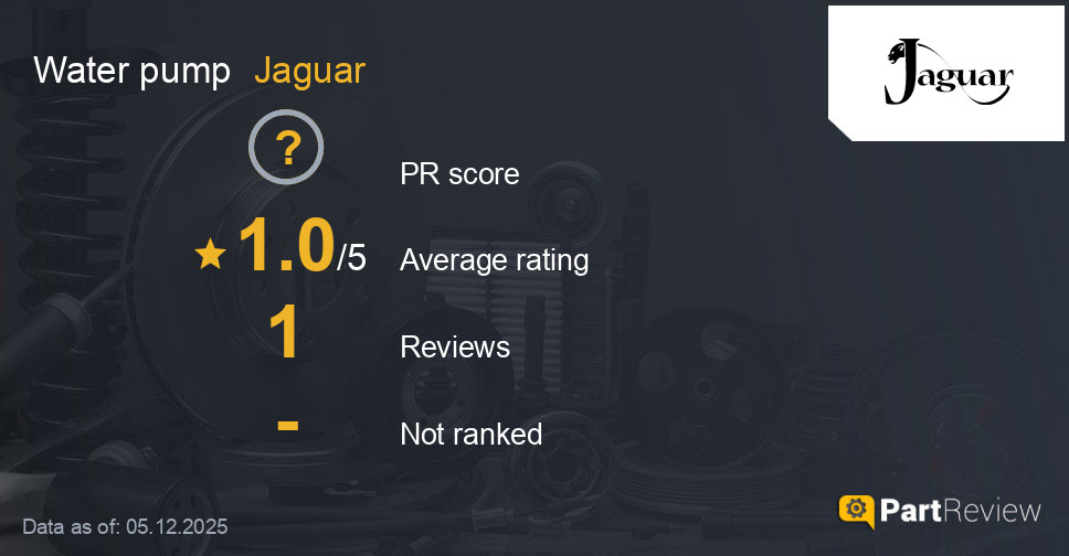 Reviews of Jaguar water pump