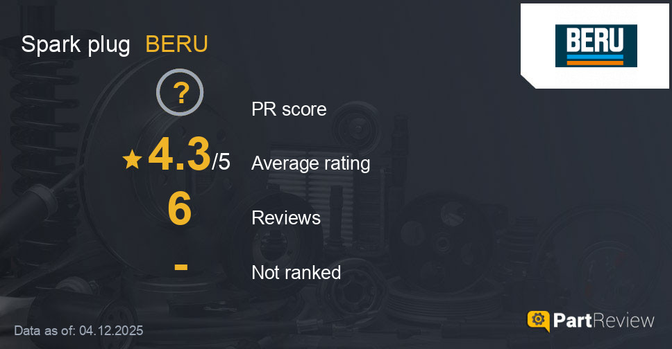 Reviews of BERU spark plug