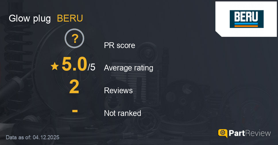 Reviews of BERU glow plug