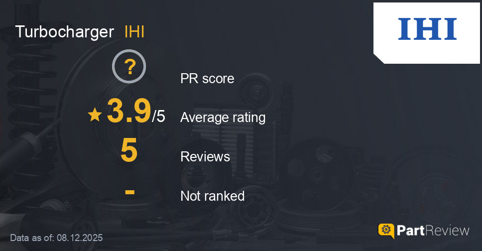 Reviews of IHI turbocharger