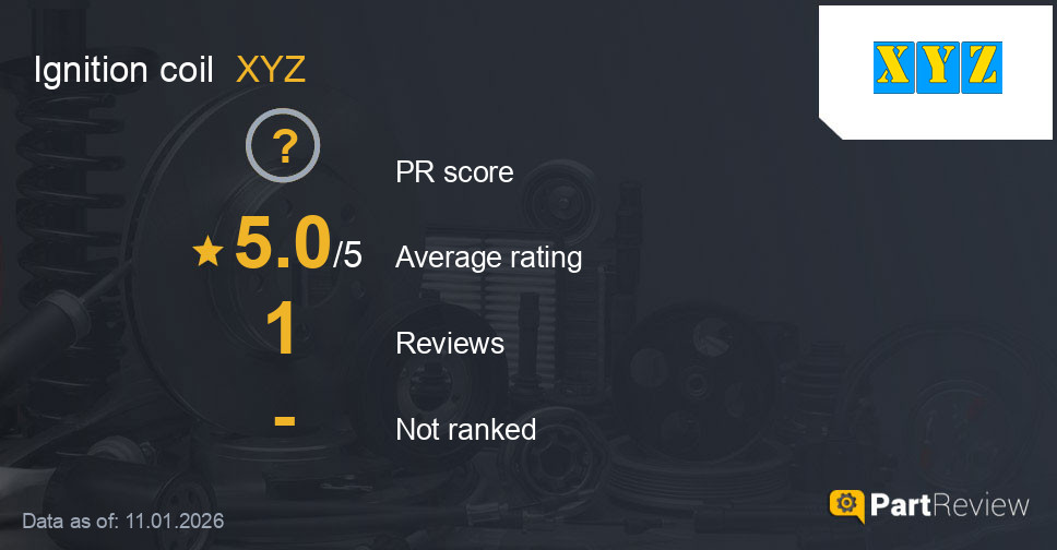 Reviews of XYZ ignition coil