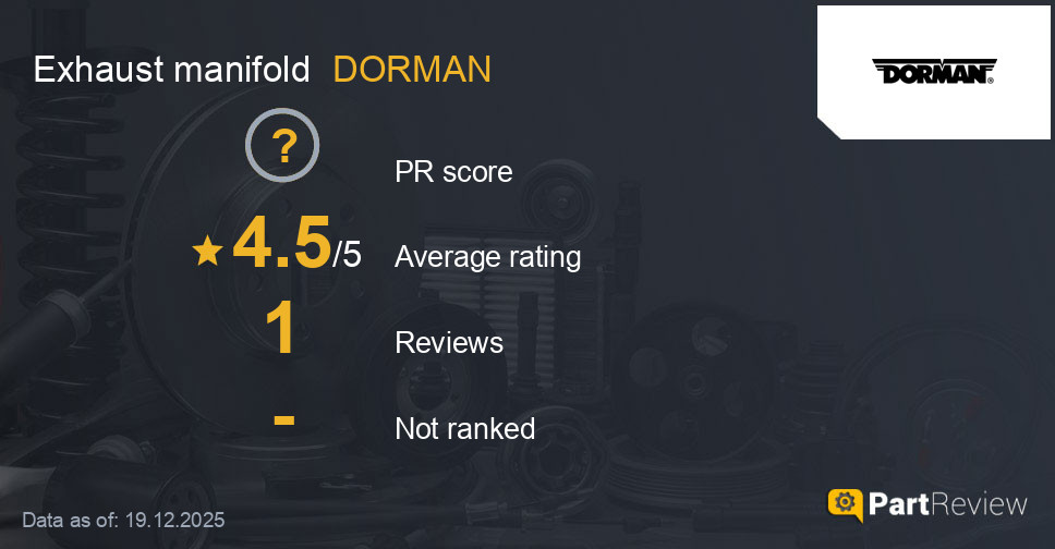 Reviews of DORMAN exhaust manifold