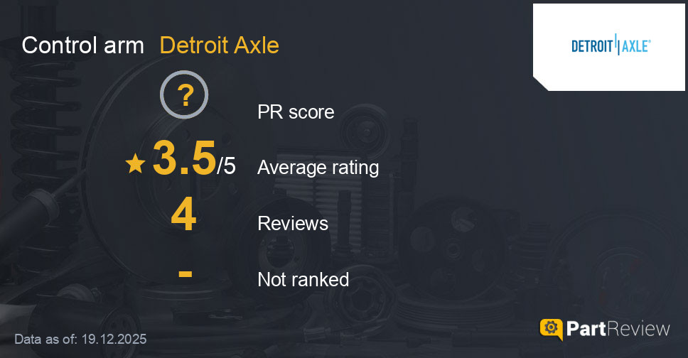 Reviews of Detroit Axle control arm