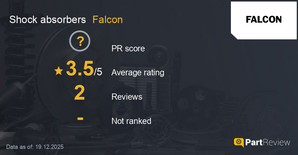 Reviews of Falcon shock absorbers