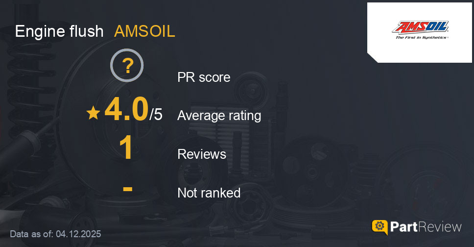 Reviews of AMSOIL engine flush
