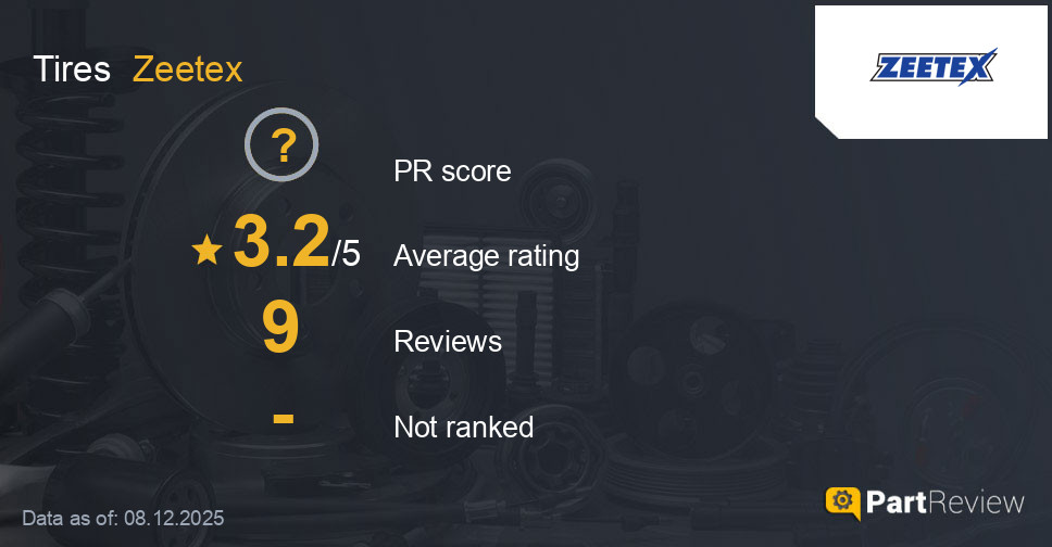 Reviews of Zeetex tires